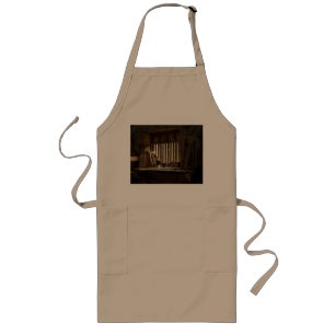 Delantal Largo Carpinteros Ocupados Taller Apron