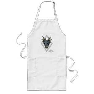 Delantal Largo CASA DEL DRAGÓN Balerion Skull Diamond Escudo