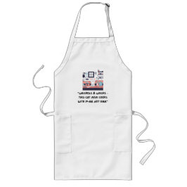 Delantal Largo Cat Mom Apron, Regalo de Día de la Madre
