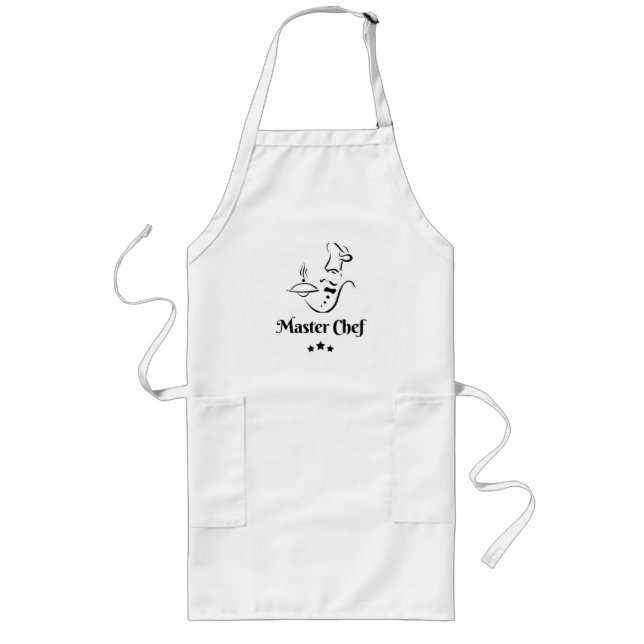 Delantal Largo chef Apron (Frente)