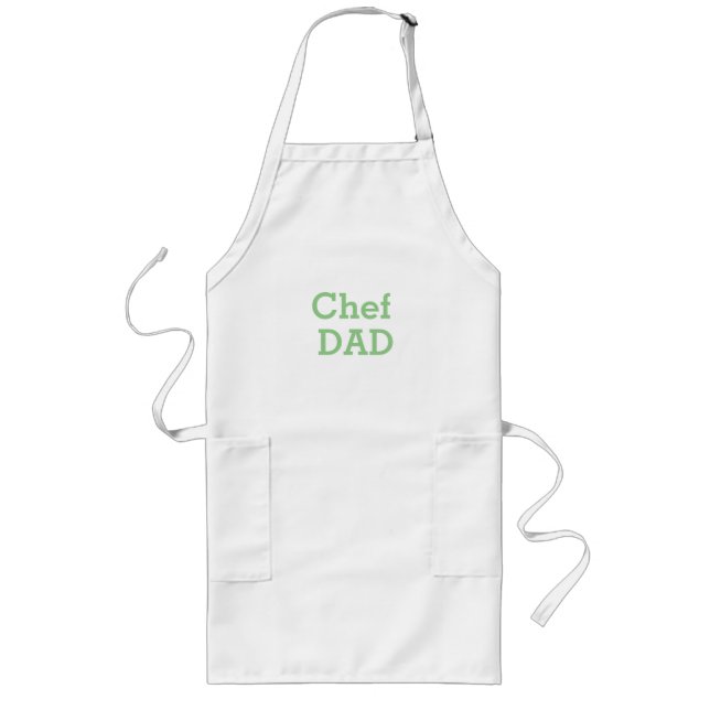 DELANTAL LARGO CHEF DAD APRON (Frente)