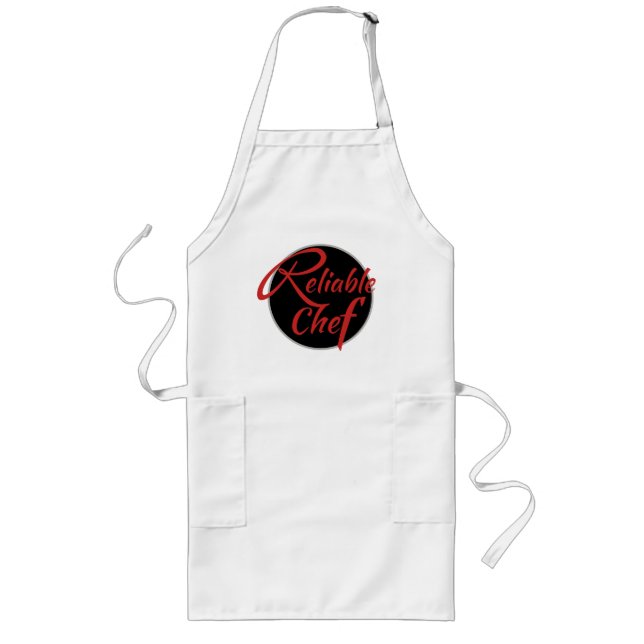Delantal Largo chef fiable (Frente)