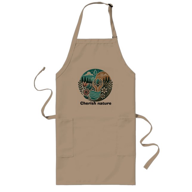 Delantal Largo Cherish nature apron (Frente)