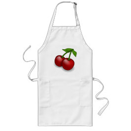 Delantal Largo Cherries Apron