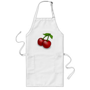 Delantal Largo Cherries Apron