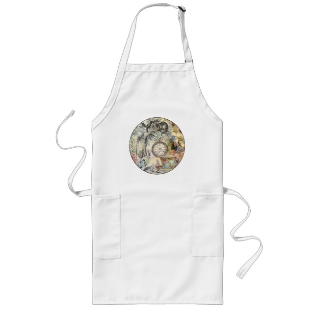 Delantal Largo Cheshire Cat Alice Wonderland Classic (Frente)
