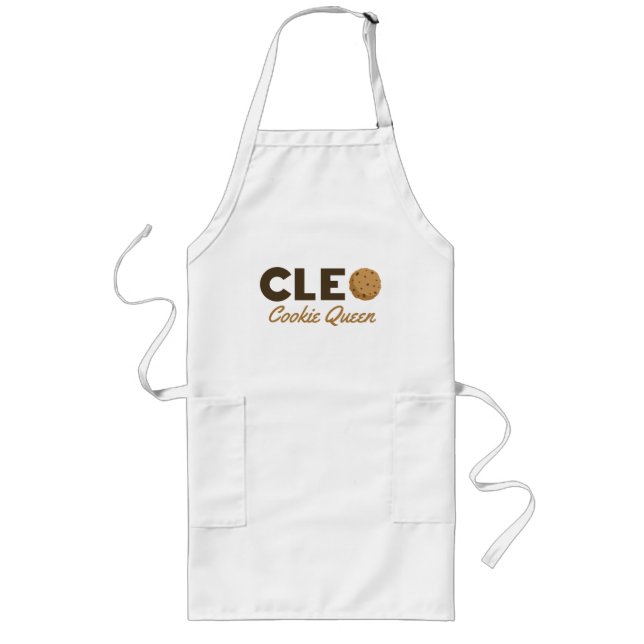 Delantal Largo Cleo cookie Queen Long Apron (Frente)