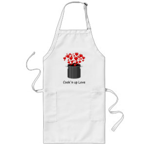 Delantal Largo Cocina con amor Apron 6