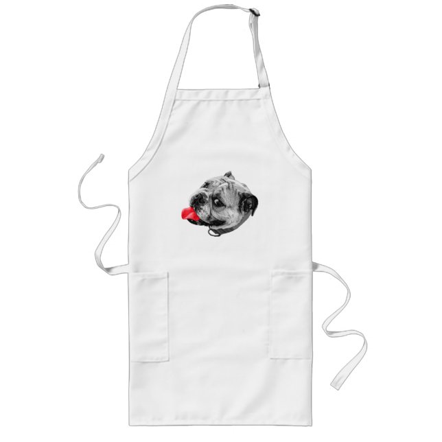 Delantal Largo Cocina de Energía Roja (Frente)