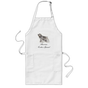 Delantal Largo Cocker español Apron