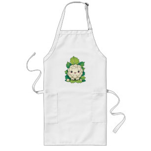 Delantal Largo Coliflor Kawaii