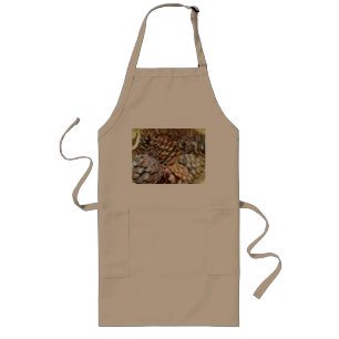 Delantal Largo Cones de pino, Apron largo