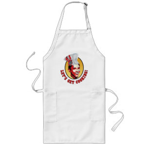 Delantal Largo Consigamos cocinar - Barack Obama - modificado