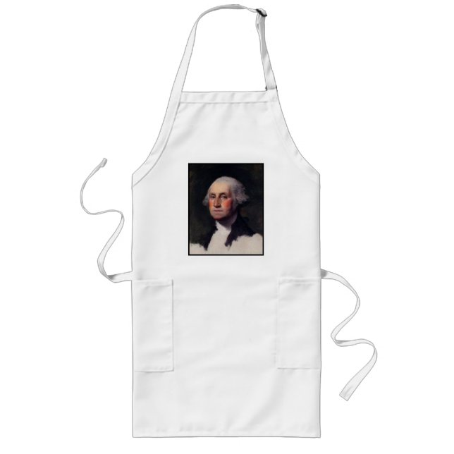 Delantal Largo Copy Anthaeneum George Washington, Gilbert Stuart (Frente)