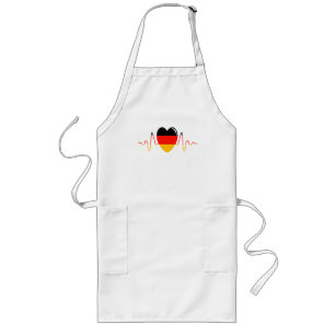 Delantal Largo Corazón de Alemania