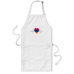 Delantal Largo Corazón de Armenia