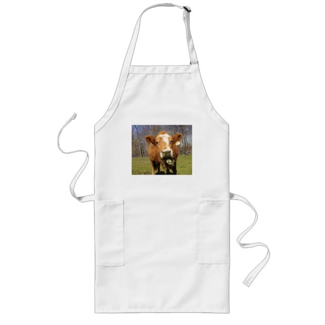 Delantal Largo Cow Apron (Frente)