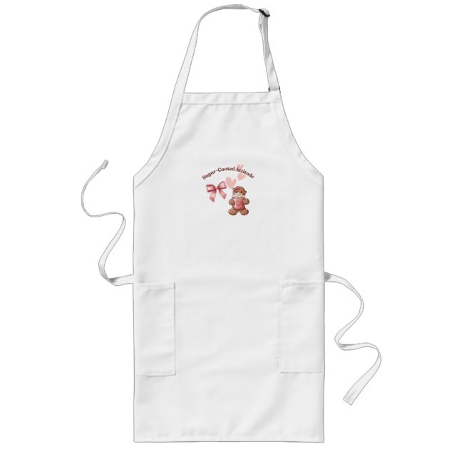 Delantal Largo Cozy Christmas Gingerbread Coquette Sweet (Frente)