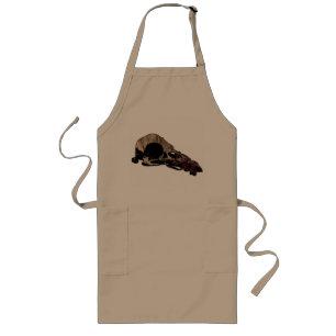 Delantal Largo Cráneo del pájaro