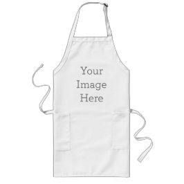 Delantal Largo Crear su propio Personalizado Apron largo
