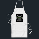 Delantal Largo custom, unique, sleek & minimalist<br><div class="desc">This design is accessible to all. Feel free to customize the logo,  images,  text,  and colors according to your preferences. Thank you very much.</div>