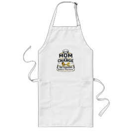 Delantal Largo Cute Fun mom  Gift  Apron