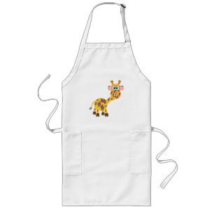 Delantal Largo Cute Goofkins giraffe