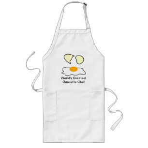 Delantal largo del cocinero más grande de la