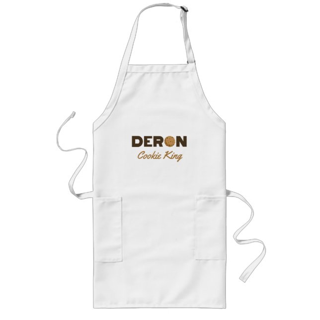 Delantal Largo Deron cookie King Long Apron (Frente)