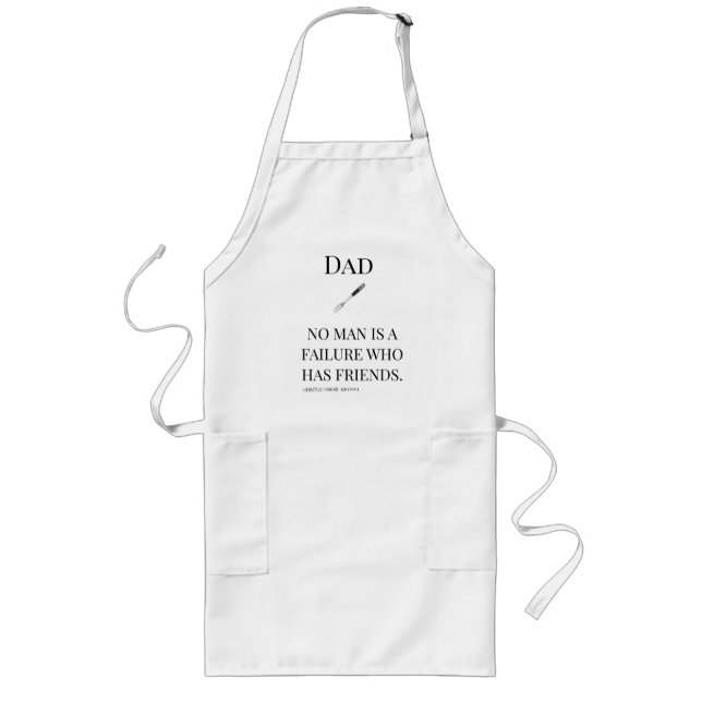 Delantal Largo Diciendo un Angel Long Apron (Frente)