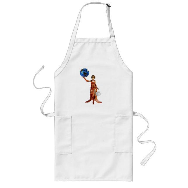 Delantal Largo Diosa del Universo Apron (Frente)