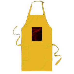 Delantal Largo Diseño, caparazón, amarillo, paños de cocina