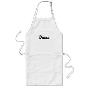 Delantal Largo Diseño de DIY su propio regalo conocido de encargo