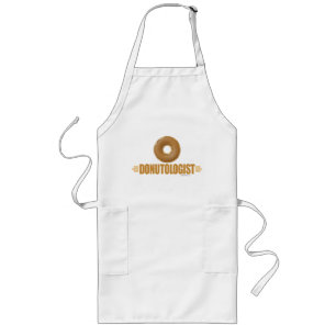 Delantal Largo Divertido Chocolate Donut Lover