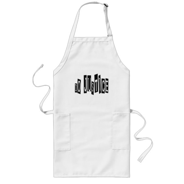 Delantal Largo Do Justice Apron (Frente)