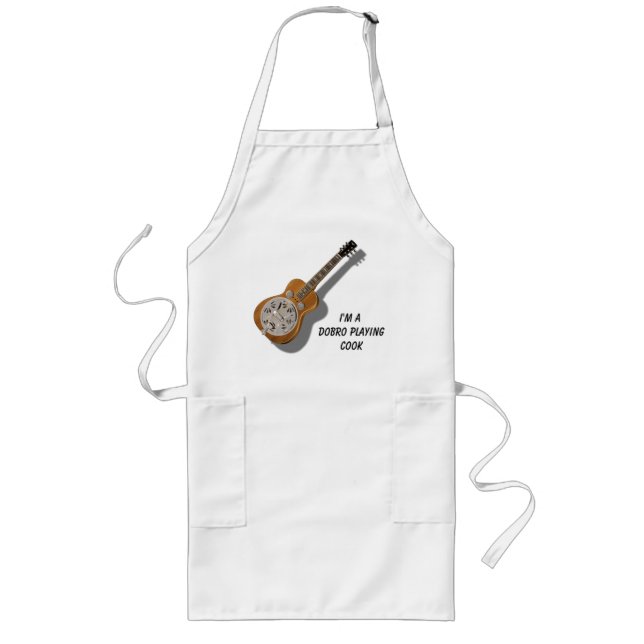 DELANTAL LARGO DOBRO QUE JUEGA COOK-APRON (Frente)