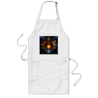 Delantal Largo Dream Orb Fractal Art Apron