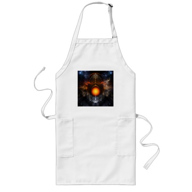 Delantal Largo Dream Orb Fractal Art Apron (Frente)
