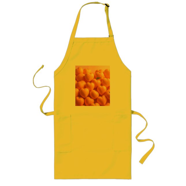 Delantal Largo Dreamy Citrus Heart (Frente)