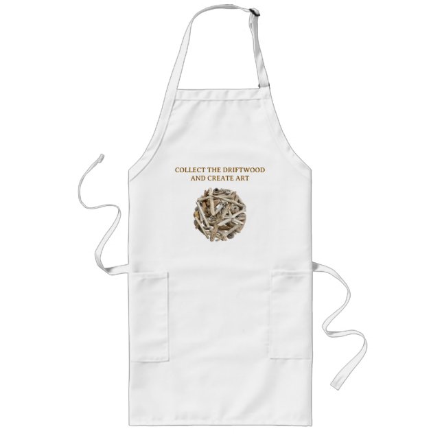DELANTAL LARGO DRIFTWOOD-THEMED APRON (Frente)