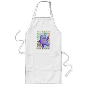 Delantal Largo Easter Bunny Hippo