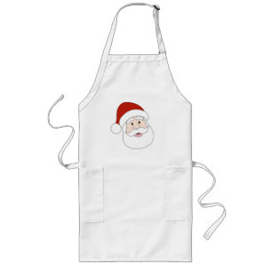 Delantal Largo Ejemplo de Papá Noel