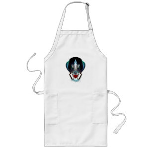 Delantal Largo El Apron de Rock Gods Delgado