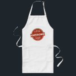 Delantal Largo El Apron Largo De La Salsa Atractiva Original<br><div class="desc">¡¡¡Salsa espantosa!! Este delantal es un eufemismo sobre tu cocina.</div>