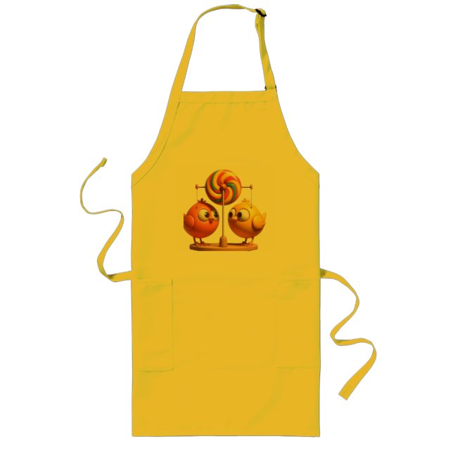 Delantal Largo El arte está por todas partes (Frente)