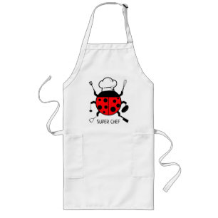 Delantal Largo El chef Ladybug Long Apron