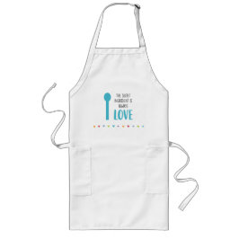 Delantal Largo El ingrediente secreto es siempre AMOR - Apron