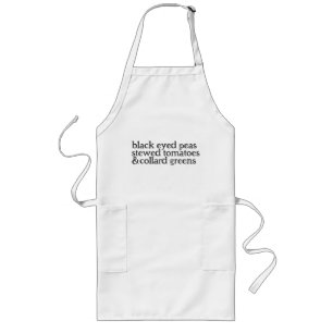 Delantal Largo El viejo Apron de la Buena Suerte