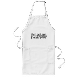 Delantal Largo El viejo Apron de la Buena Suerte