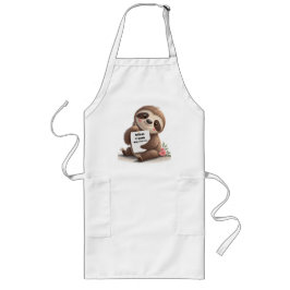 Delantal Largo Encantadora Sloth